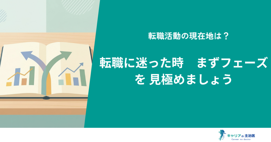 【完全版】転職に迷った時の決め方！フェーズ別の判断基準と後悔しない客観的ツール